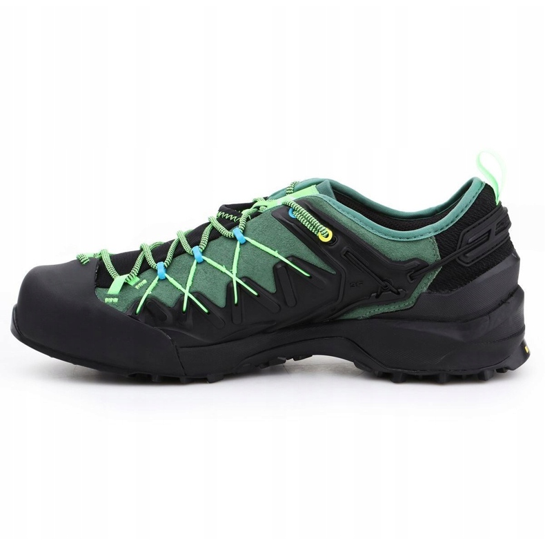 Buty trekkingowe Salewa Ms Wildfire Edge Gtx M 61375-5949 czarne zielone 4