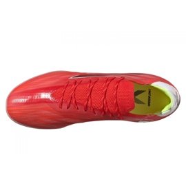 Buty piłkarskie adidas X Speedflow.1 In M FY3276 czerwone czerwone 2