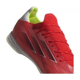 Buty piłkarskie adidas X Speedflow.1 In M FY3276 czerwone czerwone 4