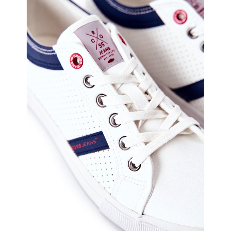 Męskie Trampki Cross Jeans II1R4005C Białe 1