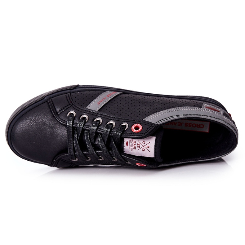 Męskie Trampki Cross Jeans II1R4004C Czarne 1