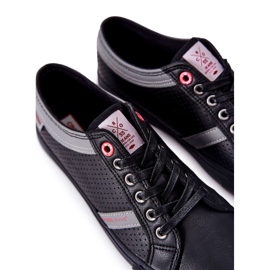 Męskie Trampki Cross Jeans II1R4004C Czarne 2