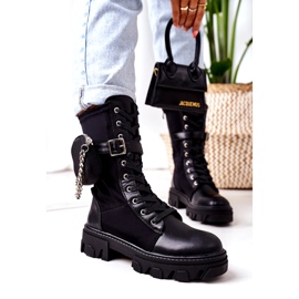 PS1 Ocieplane Workery Z Nerką Czarne Look At Me 1