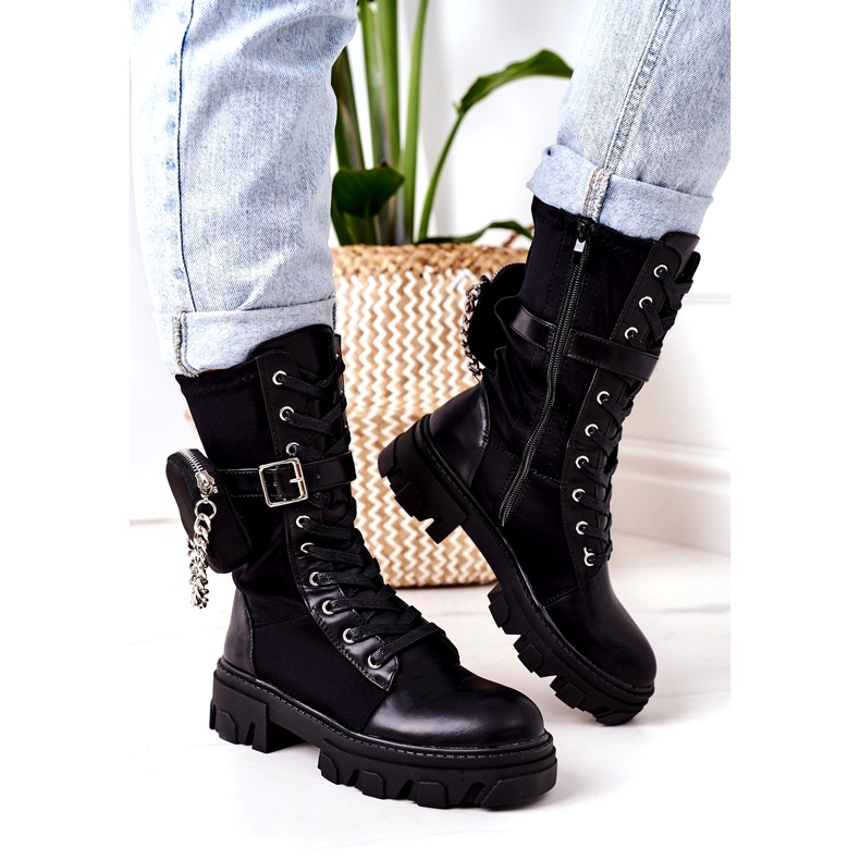 PS1 Ocieplane Workery Z Nerką Czarne Look At Me 3