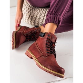 New Age Casualowe Trapery brązowe 1