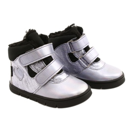 Dziewczęce kozaczki z membraną TE-POR Mazurek 1360 fioletowy fioletowe 6