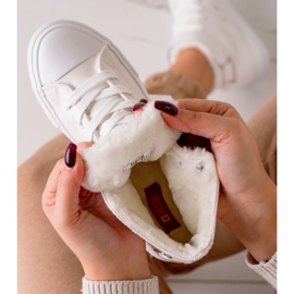 Trampki Damskie Big Star V274541 białe 2