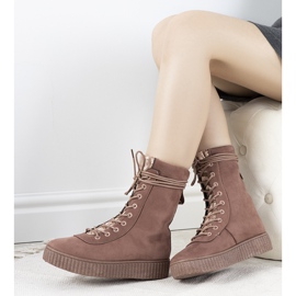 Różowe sneakersy zimowe Soliz 1