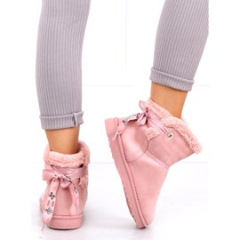 Śniegowce emusy Silki Pink różowe 4