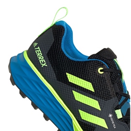 Buty adidas Terrex Two Gtx M FV8102 czarne zielone 6