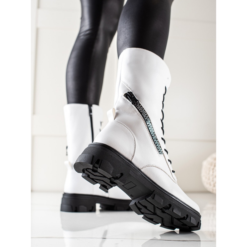 Glany Z Ozdobnym Suwakiem Sergio Leone białe 1