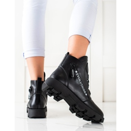 Sergio Leone Czarne Workery Fashion 1