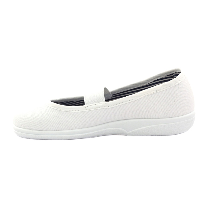 Kapcie dziewczęce czeszki Befado 274X013 białe 2