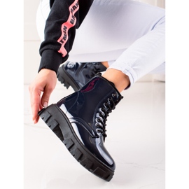 Sergio Todzi Granatowe Traperki Na Platformie 1