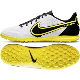 Buty piłkarskie Nike Tiempo Legend 9 Club Tf M DA1193 107 wielokolorowe białe 2