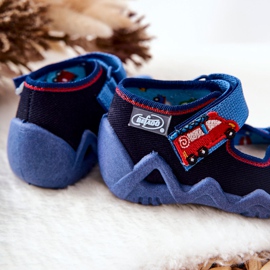 BEFADO S.A. Sandałki Inblu Na Rzep 350P014 Granatowe 2