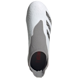 Buty piłkarskie adidas Predator Freak.3 Ll Fg Jr FY6297 wielokolorowe białe 3