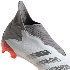 Buty piłkarskie adidas Predator Freak.3 Ll Fg Jr FY6297 wielokolorowe białe 4