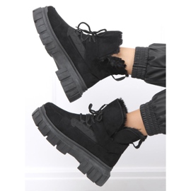 Ocieplane śniegowce Arbor Black czarne 1