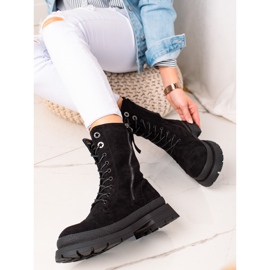 Bona Ocieplane czarne workery 1