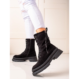 Bona Ocieplane czarne workery 2