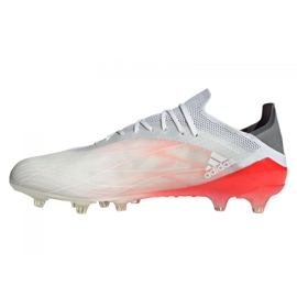 Buty piłkarskie adidas X Speedflow.1 Ag M FY3265 białe szary, biały, czerwony 1