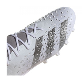 Buty piłkarskie adidas Predator Freak.1 Ag M FY6254 szary, biały białe 2