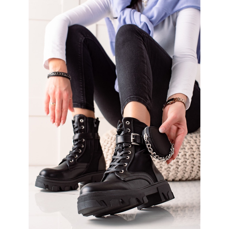 Seastar Modne Workery czarne 1