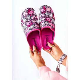 Inblu Papcie Klapki Befado Jednorożce 155D201 Różowe 1