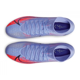 Buty piłkarskie Nike Superfly 8 Pro Km Ag M DJ3978-506 fioletowy-niebieski niebieskie 2
