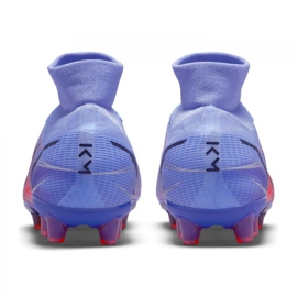 Buty piłkarskie Nike Superfly 8 Pro Km Ag M DJ3978-506 fioletowy-niebieski niebieskie 5
