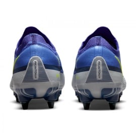 Buty piłkarskie Nike Phantom GT2 Elite SG-Pro Ac M DC0753-570 wielokolorowe niebieskie 3