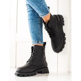 Seastar Klasyczne botki trapery czarne 1