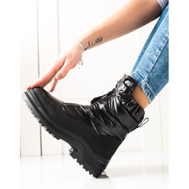 Weide Czarne Śniegowce Na Suwak 1