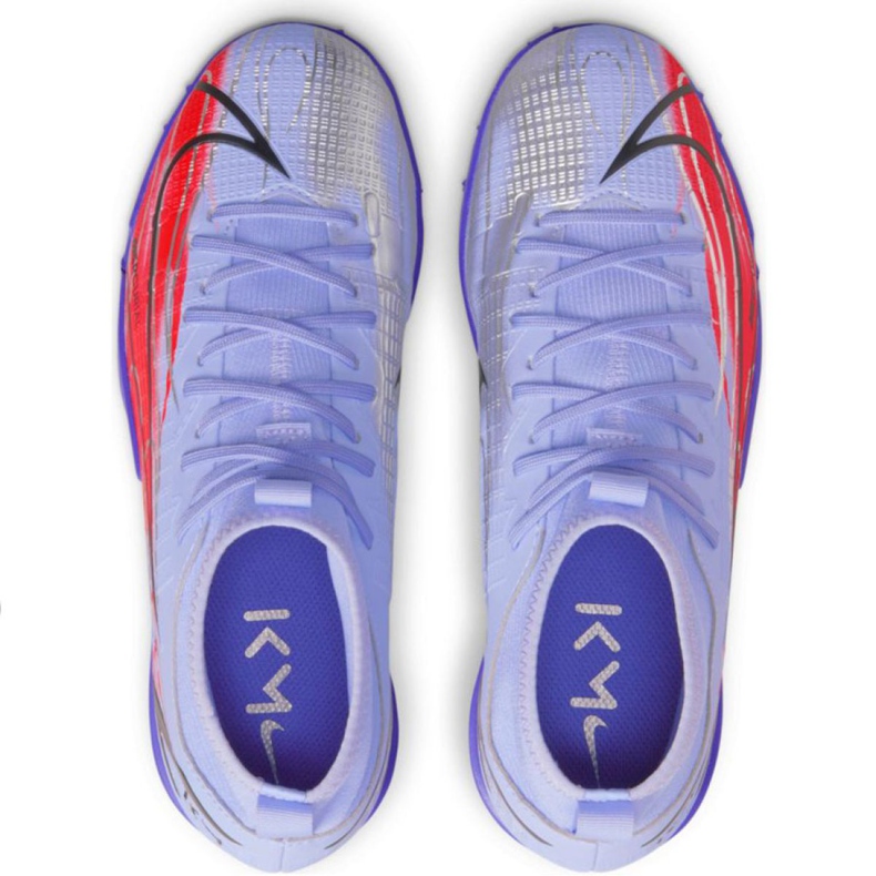 Buty piłkarskie Nike Mercurial Superfly 8 Academy Km Tf Jr DB0935 506 wielokolorowe fioletowe 2