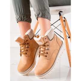 Goodin Traperki Na Platformie brązowe 1