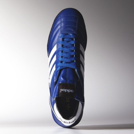 Buty piłkarskie adidas Kaiser 5 Team Tf B24023 granatowe niebieskie 2