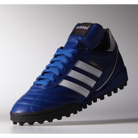 Buty piłkarskie adidas Kaiser 5 Team Tf B24023 granatowe niebieskie 3