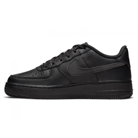 Buty Nike Air Force 1 Jr DO6396-001 białe czarne 1