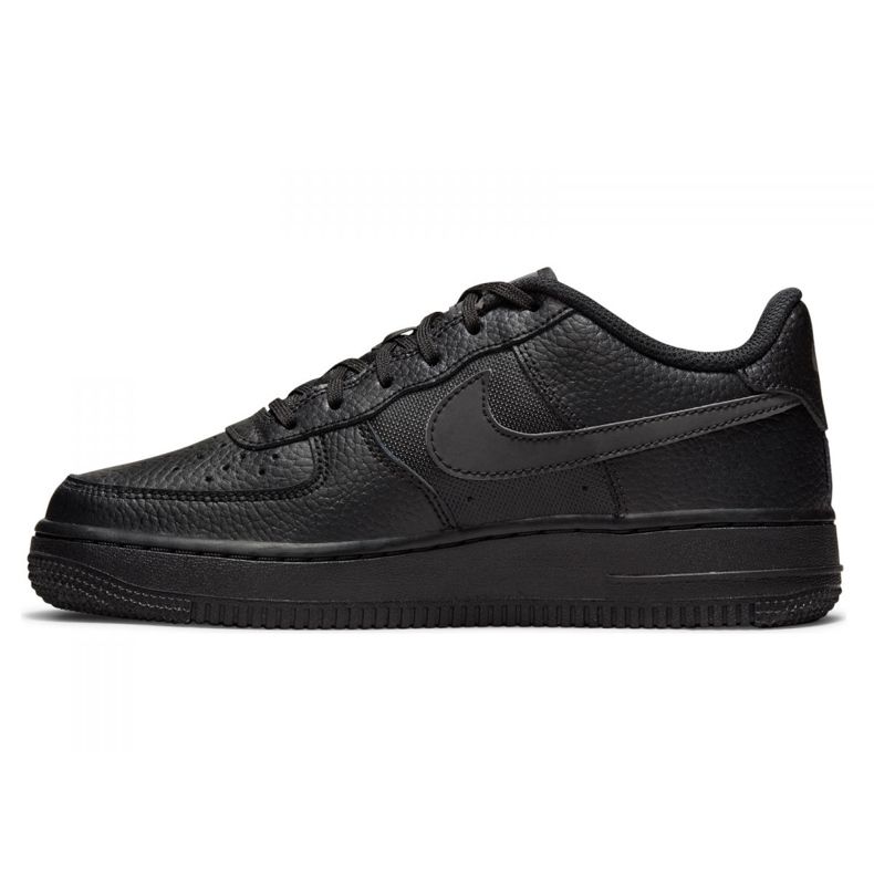 Buty Nike Air Force 1 Jr DO6396-001 białe czarne 1