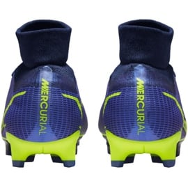 Buty piłkarskie Nike Mercurial Superfly 8 Pro Fg M CV0961 574 niebieskie niebieskie 3