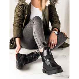 Weide Czarne Śniegowce Na Suwak 2