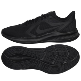 Buty Nike Downshifte 10 Jr CJ2066-017 czarne 2