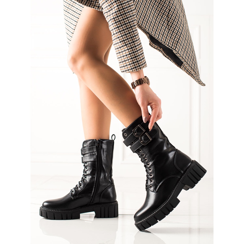 Seastar Modne workery czarne 1