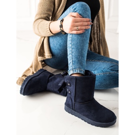 TRENDI Mukluki Z Kokardką granatowe 2