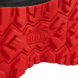 Buty trekkingowe Alpinus Seville M JS43575 czarne czerwone 5