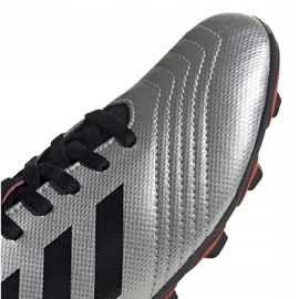 Buty piłkarskie adidas Predator 19.4 FxG Jr G25822 srebrny 3