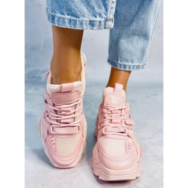 Buty sportowe Erica Pink różowe 4