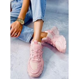 Buty sportowe Erica Pink różowe 2