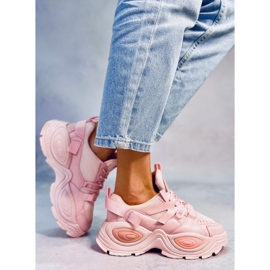 Buty sportowe Erica Pink różowe 3